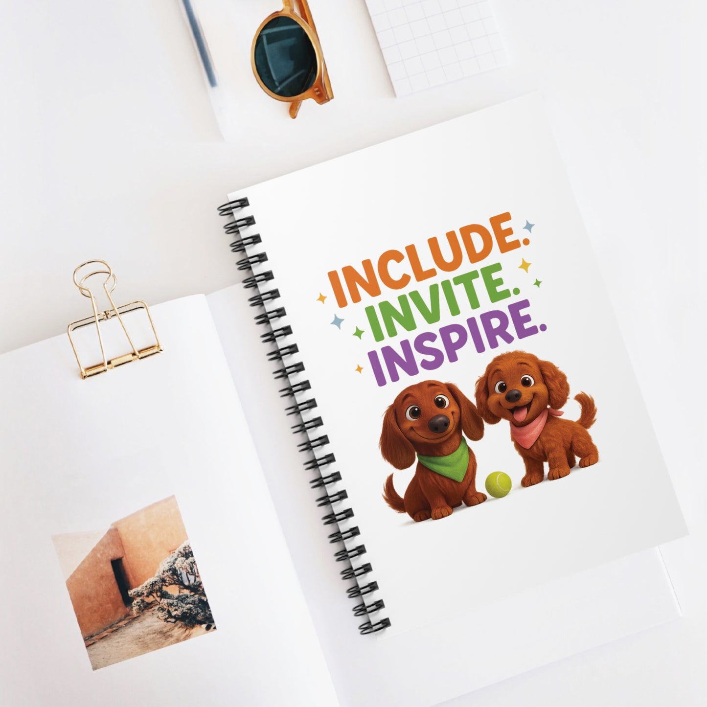 Motivational Spiral Notebook