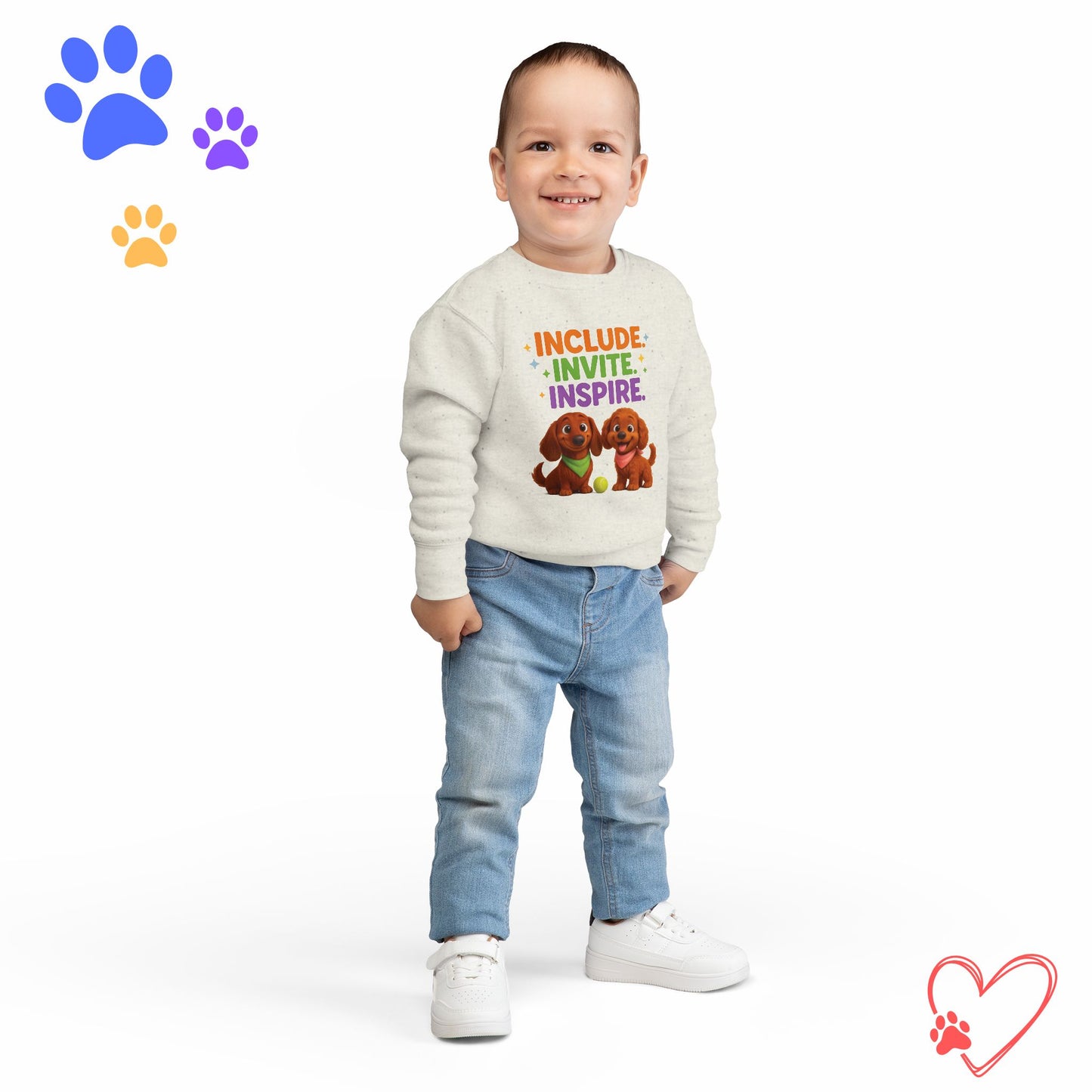 Inspirational Toddler Sweatshirt