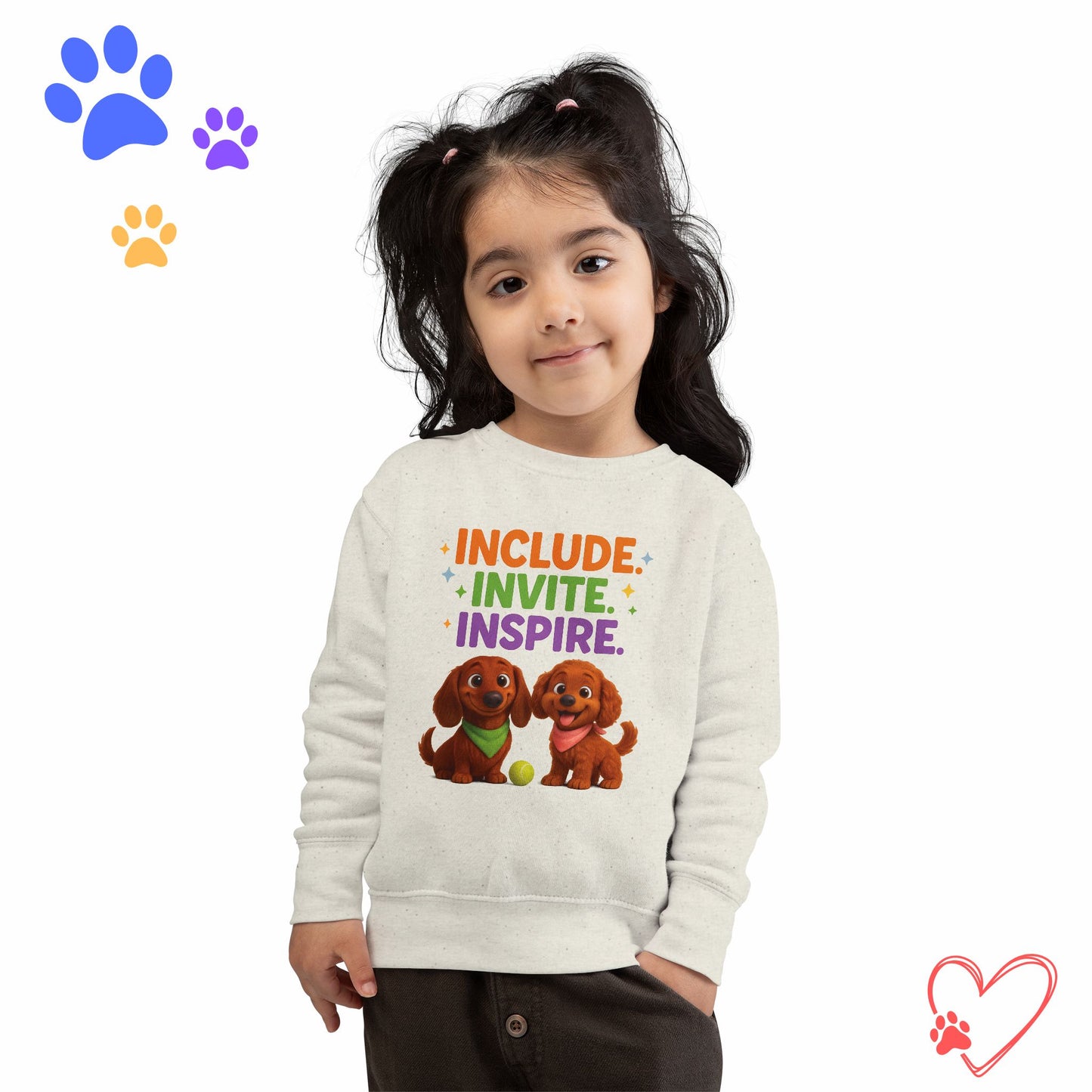 Inspirational Toddler Sweatshirt