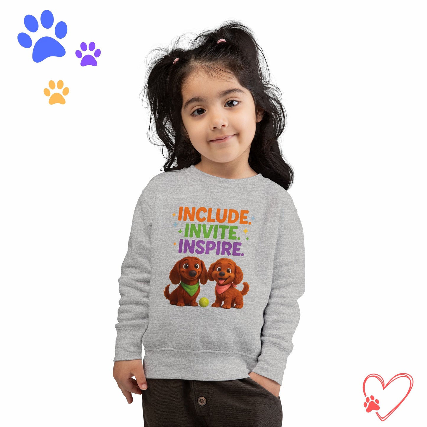 Inspirational Toddler Sweatshirt